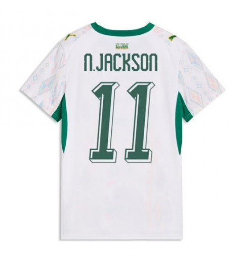Senegal Nicolas Jackson #11 Domácí Dres pro Dámské MS 2026 Krátký Rukáv Senegal Nicolas Jackson #11 Domácí Dres pro Dámské MS 2026 Krátký Rukáv